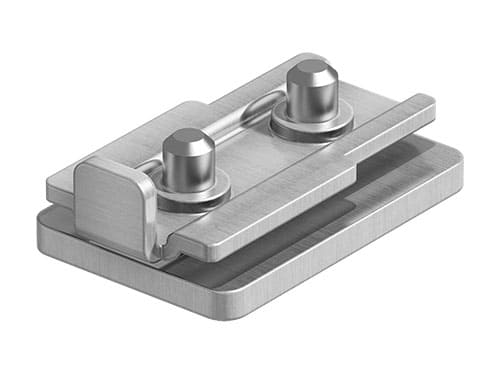 Комплект Алютех для откатных ворот с шиной 5,3 м, стальные опоры до 450 кг. от 10 шт.